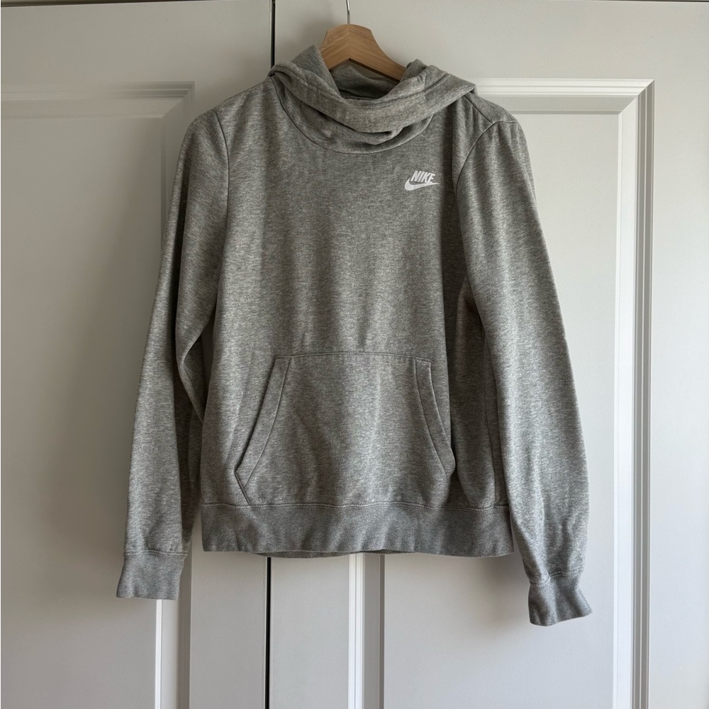 Nike Women's Gray Cowl Neck Sweater